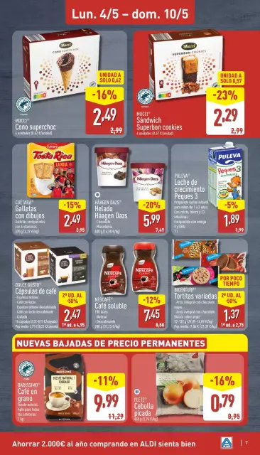Ofertas de ALDI España de 4 a 10 mayo 2026 ¡Qué poco cuesta comprar bien! - Página 7