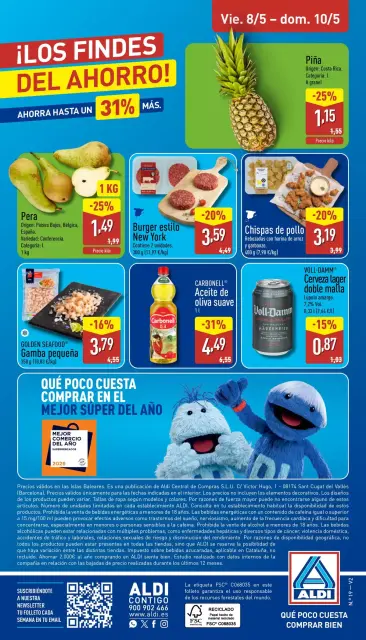 Ofertas de ALDI España de 4 a 10 mayo 2026 ¡Qué poco cuesta comprar bien! - Página 24