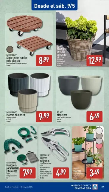 Ofertas de ALDI España de 4 a 10 mayo 2026 ¡Qué poco cuesta comprar bien! - Página 17