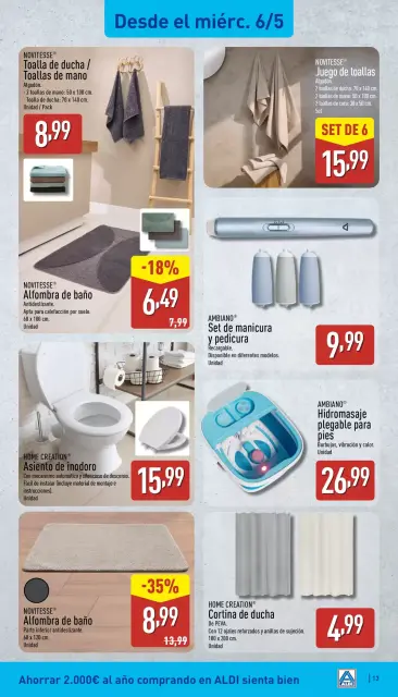 Ofertas de ALDI España de 4 a 10 mayo 2026 ¡Qué poco cuesta comprar bien! - Página 13