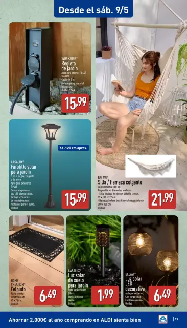 Ofertas de ALDI España de 4 a 10 mayo 2026 ¡Qué poco cuesta comprar bien! - Página 19