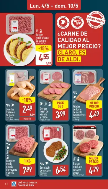 Ofertas de ALDI España de 4 a 10 mayo 2026 ¡Qué poco cuesta comprar bien! - Página 4