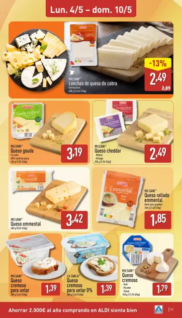 Ofertas de ALDI España de 4 a 10 mayo 2026 ¡Qué poco cuesta comprar bien! - Página 11