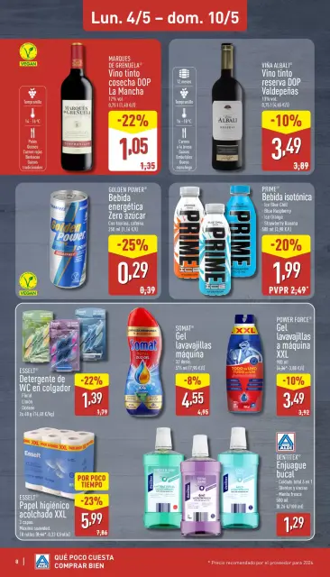 Ofertas de ALDI España de 4 a 10 mayo 2026 ¡Qué poco cuesta comprar bien! - Página 8