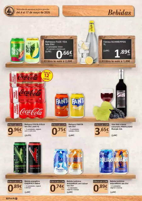 Ofertas de SPAR España de 4 a 17 mayo 2026 Ofertas bombazos - Página 4