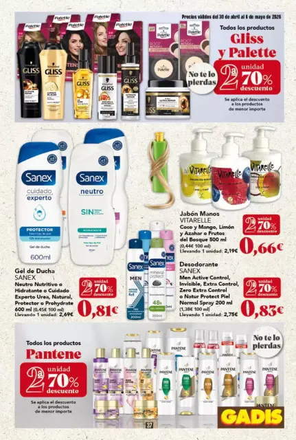 Ofertas de GADIS España de 30 abril a 6 mayo 2026 Nuevos precios - Página 37
