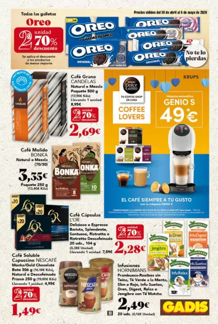 Ofertas de GADIS España de 30 abril a 6 mayo 2026 Nuevos precios - Página 19