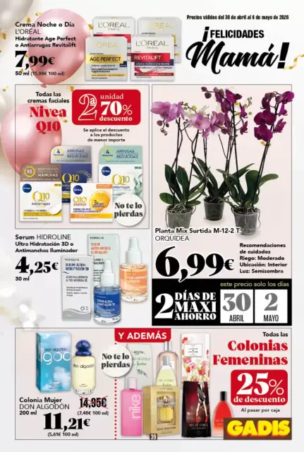 Ofertas de GADIS España de 30 abril a 6 mayo 2026 Nuevos precios - Página 39