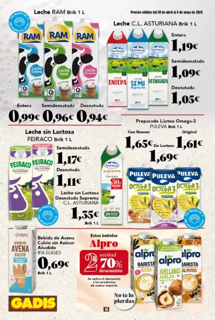 Ofertas de GADIS España de 30 abril a 6 mayo 2026 Nuevos precios - Página 14