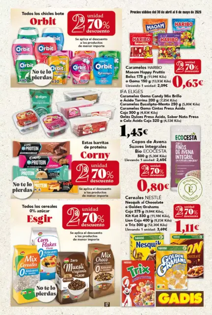 Ofertas de GADIS España de 30 abril a 6 mayo 2026 Nuevos precios - Página 17