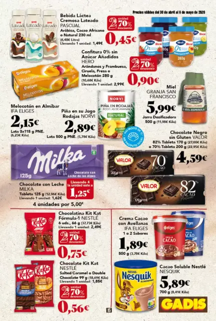 Ofertas de GADIS España de 30 abril a 6 mayo 2026 Nuevos precios - Página 15