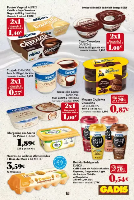 Ofertas de GADIS España de 30 abril a 6 mayo 2026 Nuevos precios - Página 13