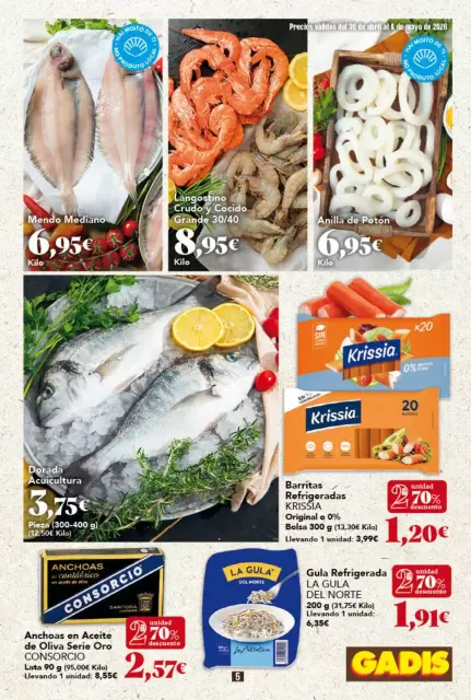 Ofertas de GADIS España de 30 abril a 6 mayo 2026 Nuevos precios - Página 5