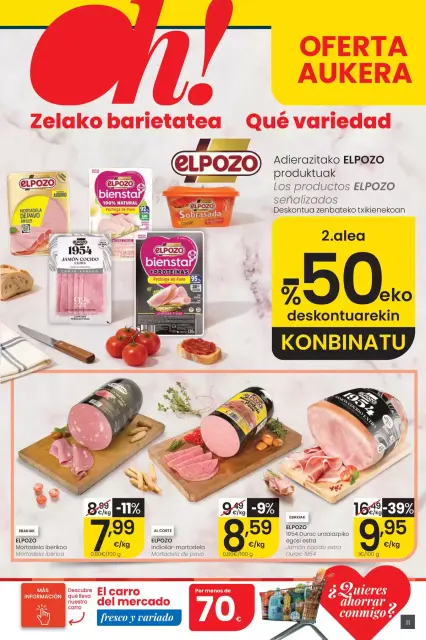 Ofertas de Eroski center España de 30 abril a 13 mayo 2026 ofertas Nirekin aurreztu nahi? EROSKI CENTER - Página 11
