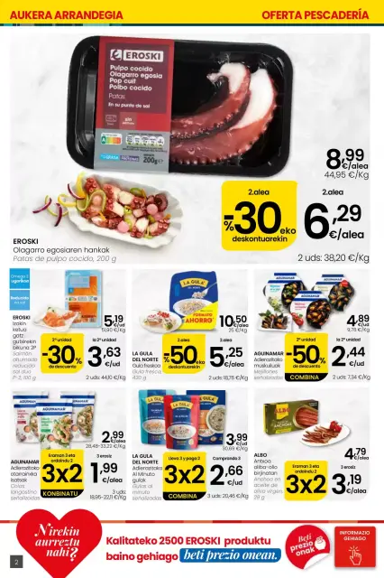Ofertas de Eroski center España de 30 abril a 13 mayo 2026 ofertas Nirekin aurreztu nahi? EROSKI CENTER - Página 2