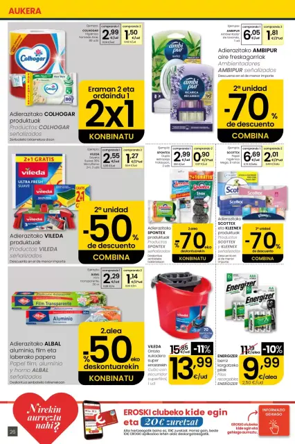 Ofertas de Eroski center España de 30 abril a 13 mayo 2026 ofertas Nirekin aurreztu nahi? EROSKI CENTER - Página 26