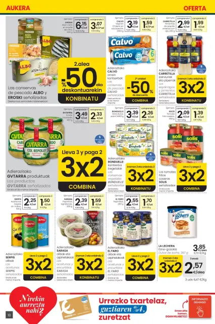 Ofertas de Eroski center España de 30 abril a 13 mayo 2026 ofertas Nirekin aurreztu nahi? EROSKI CENTER - Página 18
