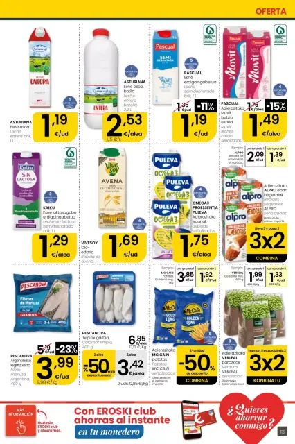Ofertas de Eroski center España de 30 abril a 13 mayo 2026 ofertas Nirekin aurreztu nahi? EROSKI CENTER - Página 13