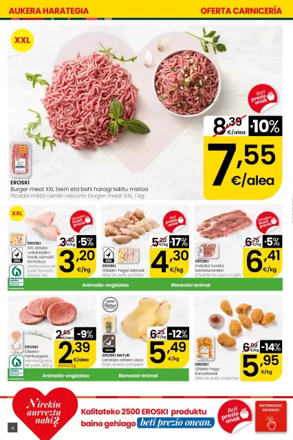Ofertas de Eroski center España de 30 abril a 13 mayo 2026 ofertas Nirekin aurreztu nahi? EROSKI CENTER - Página 4