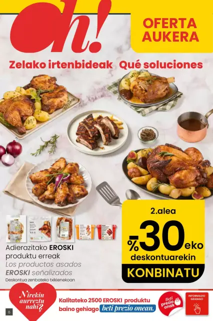 Ofertas de Eroski center España de 30 abril a 13 mayo 2026 ofertas Nirekin aurreztu nahi? EROSKI CENTER - Página 6
