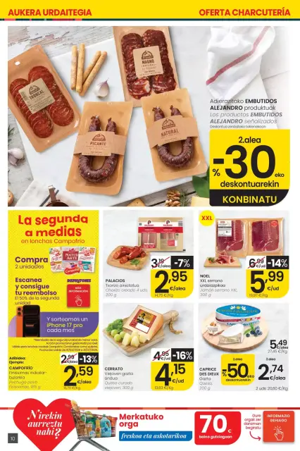 Ofertas de Eroski center España de 30 abril a 13 mayo 2026 ofertas Nirekin aurreztu nahi? EROSKI CENTER - Página 10
