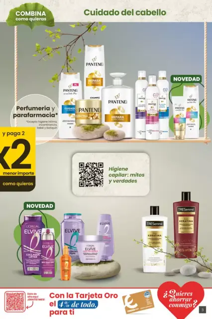 Offres Eroski Hypermarchés Espagne de 30 avril à 13 mai 2026 Offres 3x2 Dans TOUTE la parfumerie et parapharmacie - Page 3