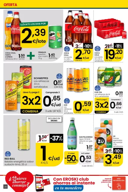 Offres Eroski Espagne de 30 avril à 13 mai 2026 Voulez-vous économiser avec moi ? - Page 26