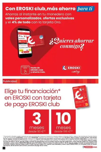 Offres Eroski Hypermarchés Espagne de 30 avril à 27 mai 2026 offres Oh ! Quelle oasis - Page 2