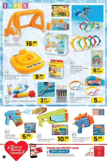 Offres Eroski Hypermarchés Espagne de 30 avril à 27 mai 2026 offres Oh ! Quelle oasis - Page 8
