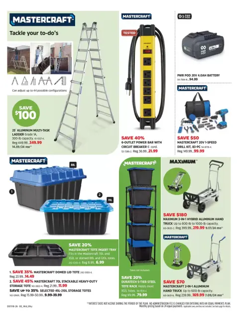 Canadian Tire Canada offers from 30 April to 20 May 2026 SPRING inspirations deals - Page 22