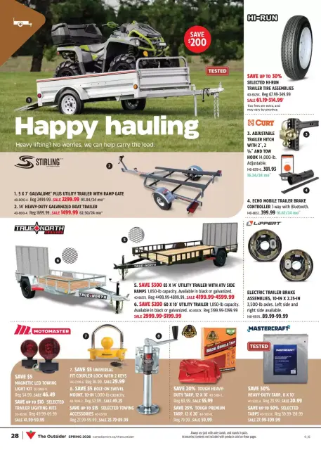 Canadian Tire Canada offers from 7 to 28 May 2026 Top offers for smart savers - Page 27