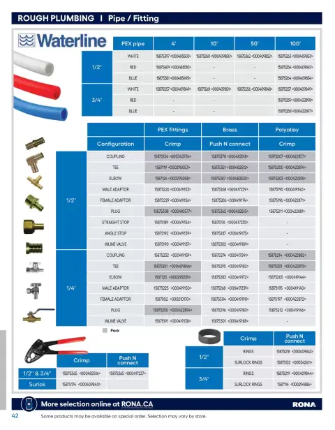 RONA Canada offers from 10 April to 31 August 2026 Buying guide 2026 - Page 42