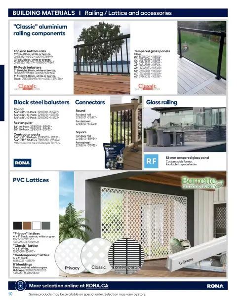 RONA Canada offers from 10 April to 31 August 2026 Buying guide 2026 - Page 10