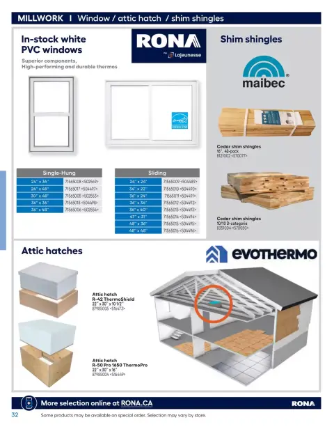 RONA Canada offers from 10 April to 31 August 2026 Buying guide 2026 - Page 32