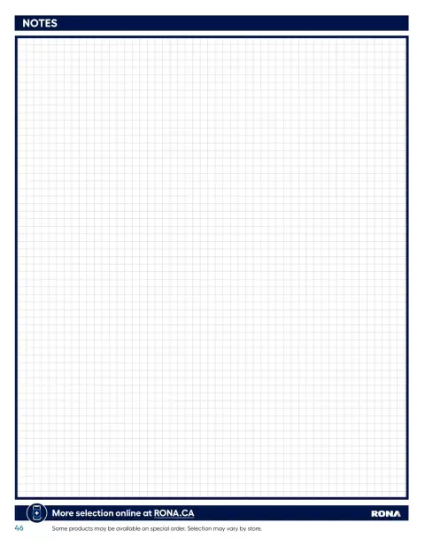 RONA Canada offers from 10 April to 31 August 2026 Buying guide 2026 - Page 46