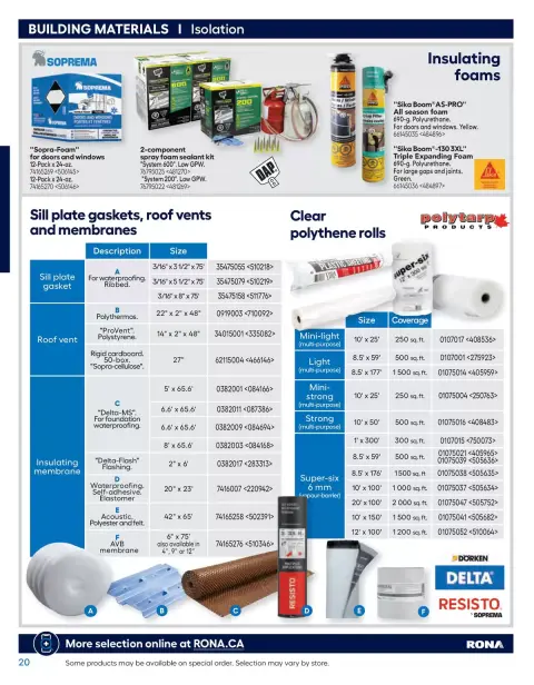 RONA Canada offers from 10 April to 31 August 2026 Buying guide 2026 - Page 20