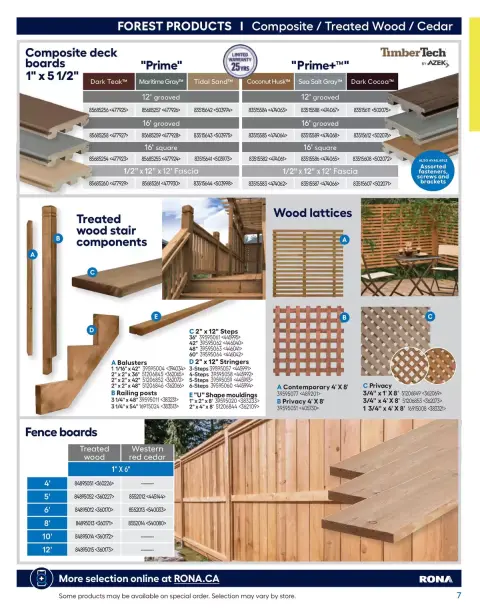RONA Canada offers from 10 April to 31 August 2026 Buying guide 2026 - Page 7