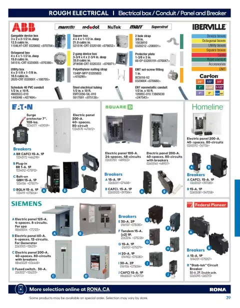 RONA Canada offers from 10 April to 31 August 2026 Buying guide 2026 - Page 39