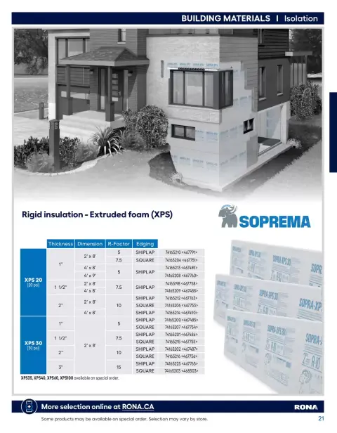 RONA Canada offers from 10 April to 31 August 2026 Buying guide 2026 - Page 21