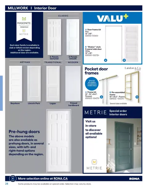 RONA Canada offers from 10 April to 31 August 2026 Buying guide 2026 - Page 28