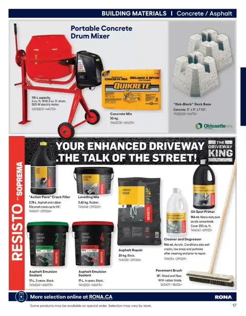 RONA Canada offers from 10 April to 31 August 2026 Buying guide 2026 - Page 17