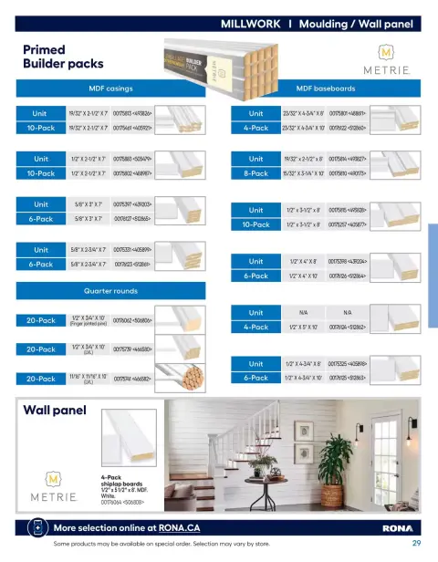 RONA Canada offers from 10 April to 31 August 2026 Buying guide 2026 - Page 29