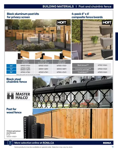 RONA Canada offers from 10 April to 31 August 2026 Buying guide 2026 - Page 11