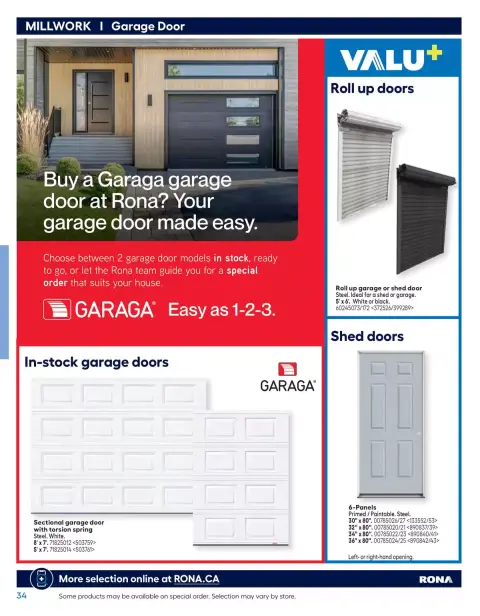 RONA Canada offers from 10 April to 31 August 2026 Buying guide 2026 - Page 34
