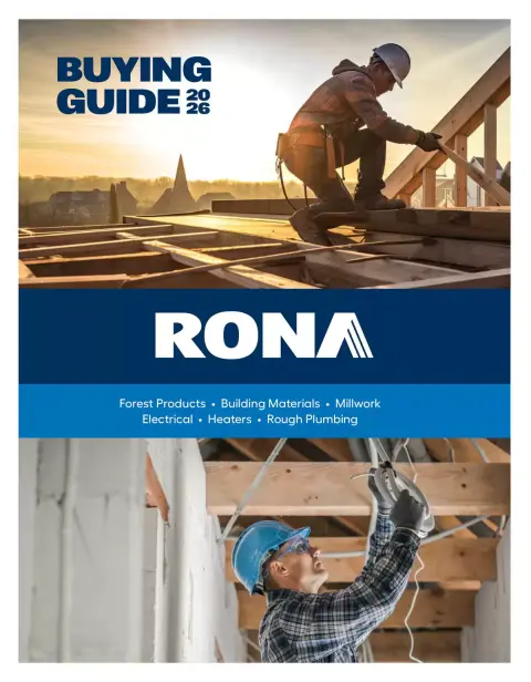 RONA Canada offers from 10 April to 31 August 2026 Buying guide 2026 - Page 1