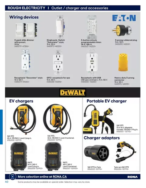 RONA Canada offers from 10 April to 31 August 2026 Buying guide 2026 - Page 40