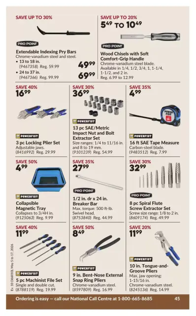 Princess Auto Canada offers from 5 to 17 May 2026 Discounts and promotions - Page 51