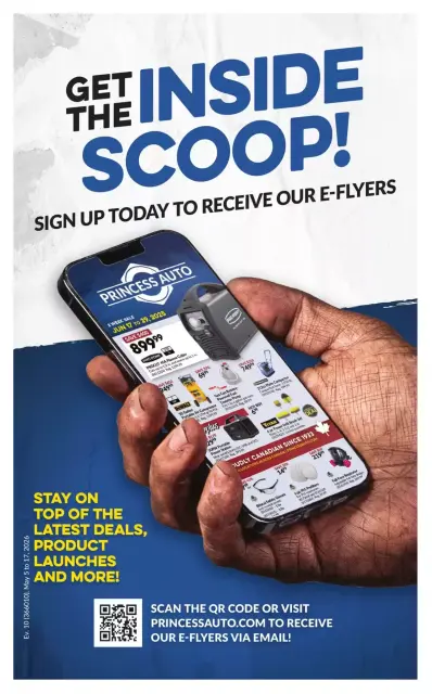 Princess Auto Canada offers from 5 to 17 May 2026 Discounts and promotions - Page 99