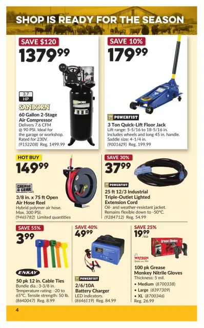 Princess Auto Canada offers from 5 to 17 May 2026 Discounts and promotions - Page 9
