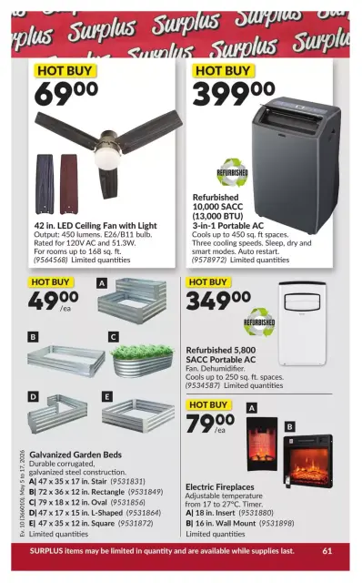 Princess Auto Canada offers from 5 to 17 May 2026 Discounts and promotions - Page 67